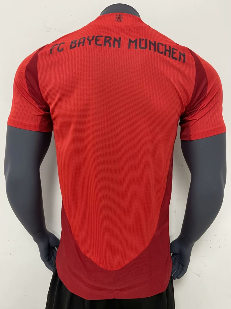 1:1 copy top quality（S-4XL）2024/2025 Bayern Munich home player version football jersey