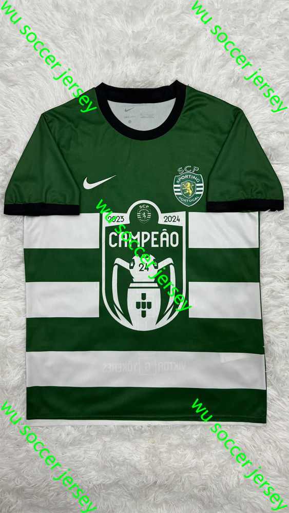 1:1 copy top quality 2024/2025 Sporting Lisbon football jersey