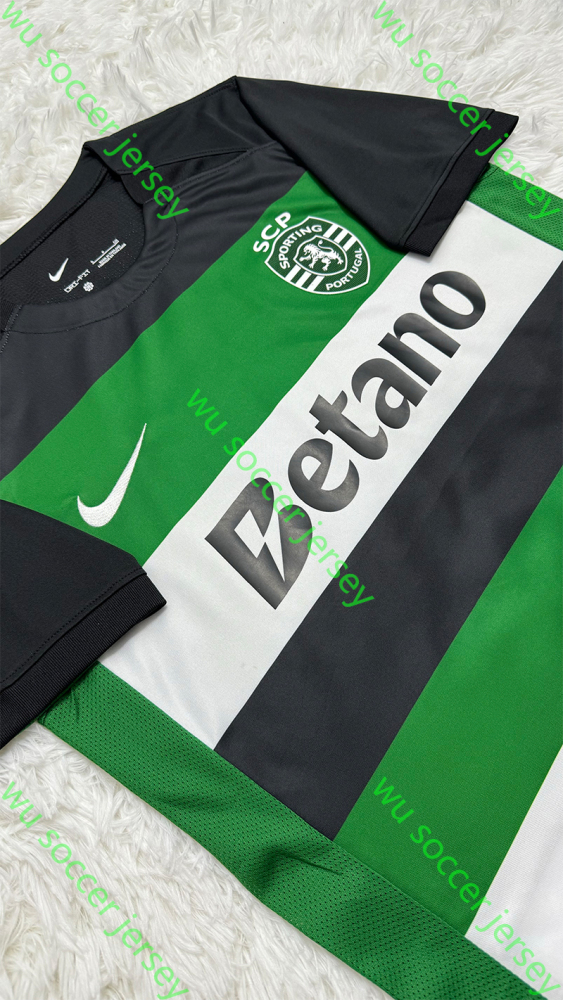 1:1 copy top quality （S-4XL）2024/2025 Sporting Lisbon home football jersey
