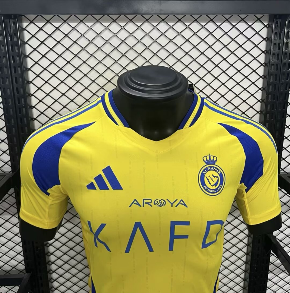 1:1 copy top quality 2024/2025 AI Nassr home Player Edition football jersey