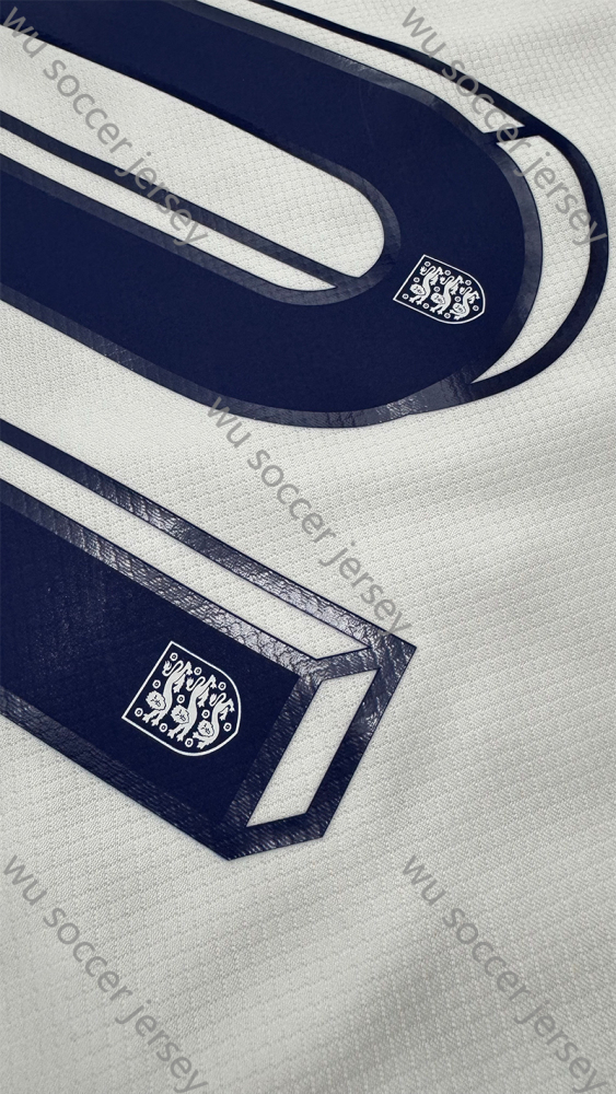1:1 copy top quality（S-4XL）2024/2025 England Home white black Soccer Jersey