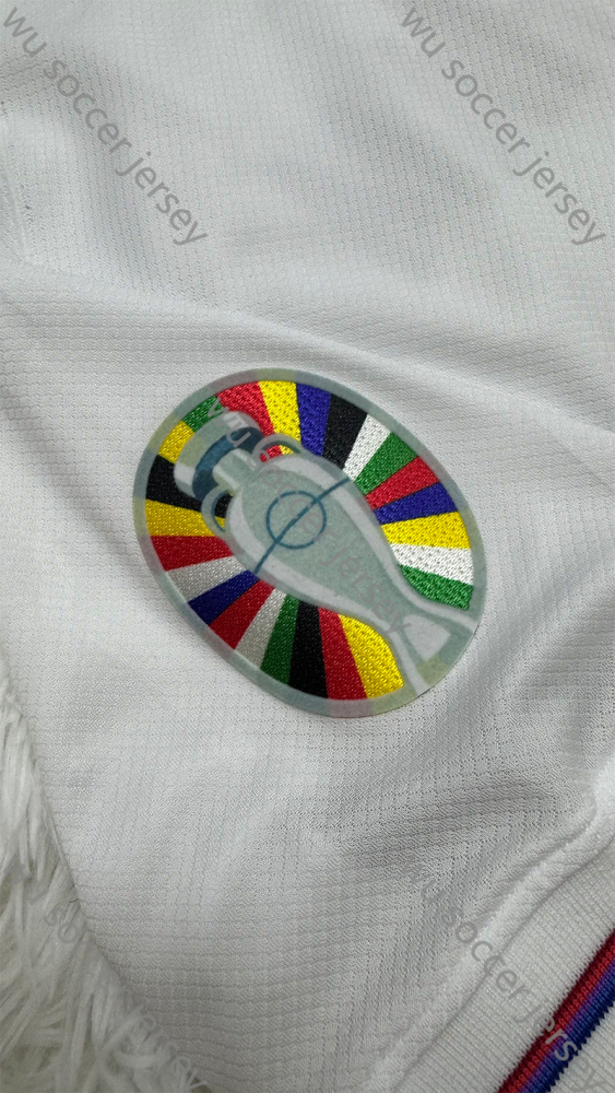 1:1 copy top quality（S-4XL）2024/2025 England Home white black Soccer Jersey