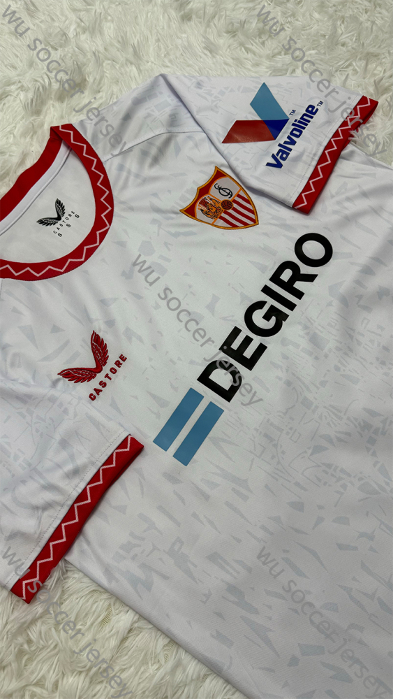 1:1 copy top quality 2024/2025 Seville Home Football Jersey