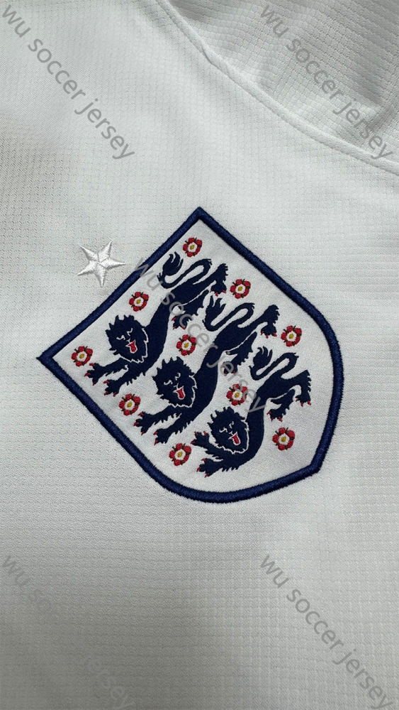 1:1 copy top quality（S-4XL）2024/2025 England Home white black Soccer Jersey