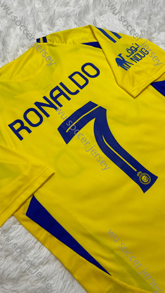 1:1 copy top quality 2024/2025 AI Nassr home Player Edition football jersey