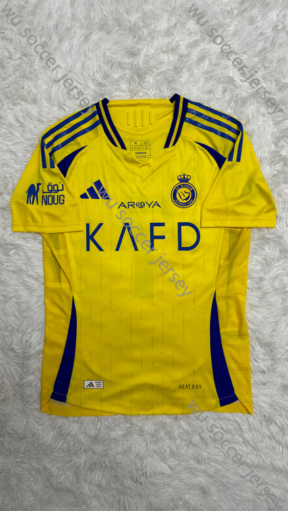 1:1 copy top quality 2024/2025 AI Nassr home Player Edition football jersey