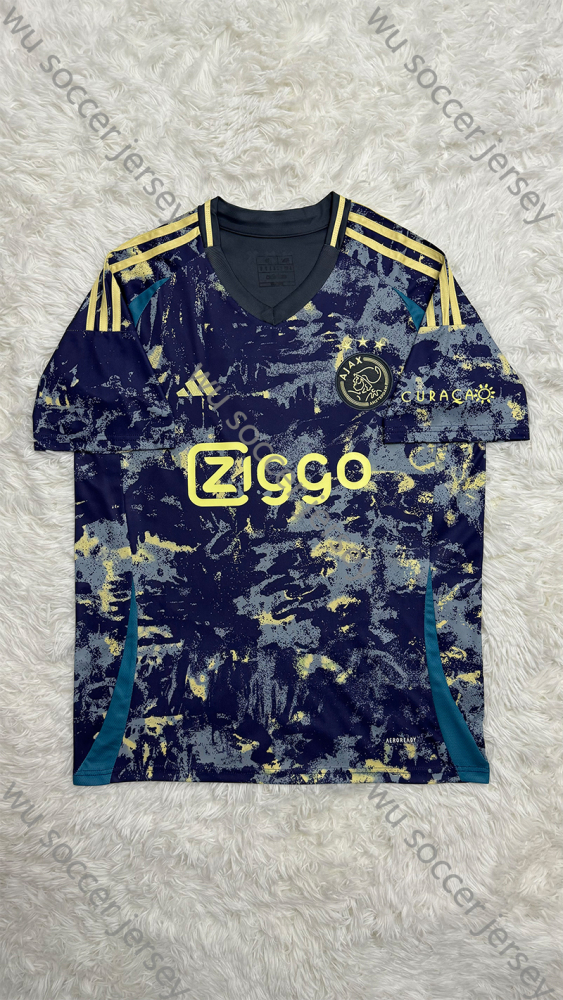 1:1 copy top quality （S-4XL）2024/2025 Ajax Away football jersey