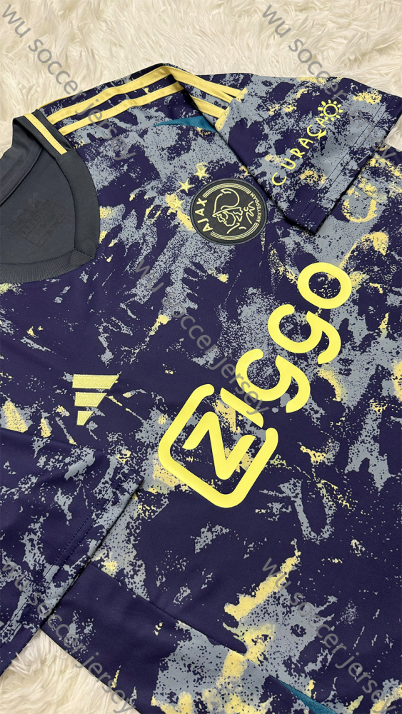 1:1 copy top quality （S-4XL）2024/2025 Ajax Away football jersey