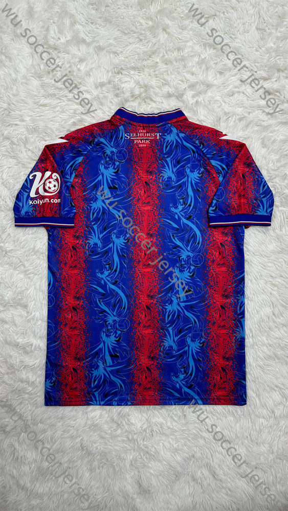 1:1 copy top quality 2024/2025 Crystal Palace home football jersey