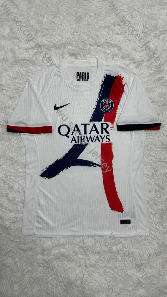 1:1 copy top quality 2024/2025 PSG Away Player Edition New Football Jersey