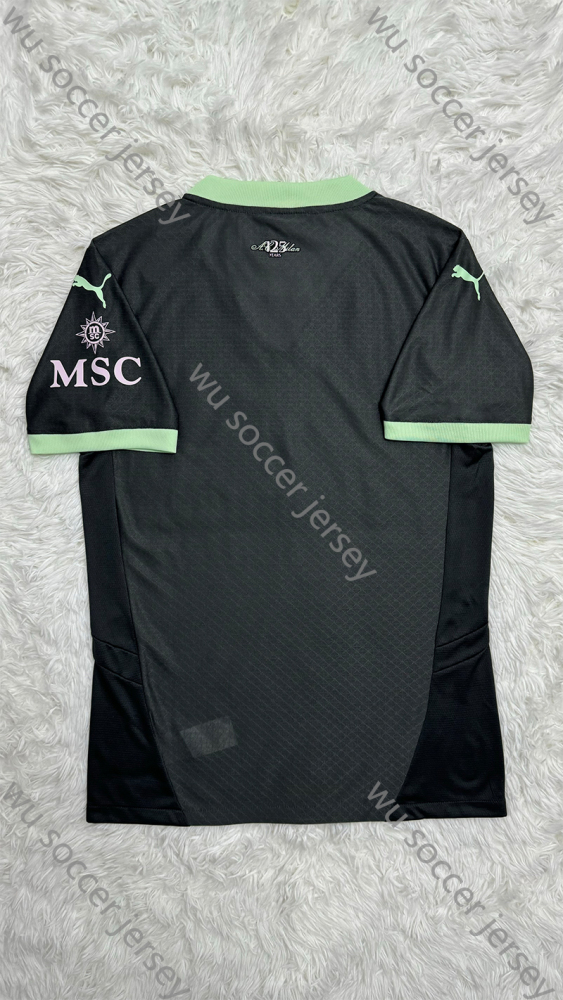 1:1 copy top quality （S-4XL）2024/2025 AC Milan Third away game football jersey