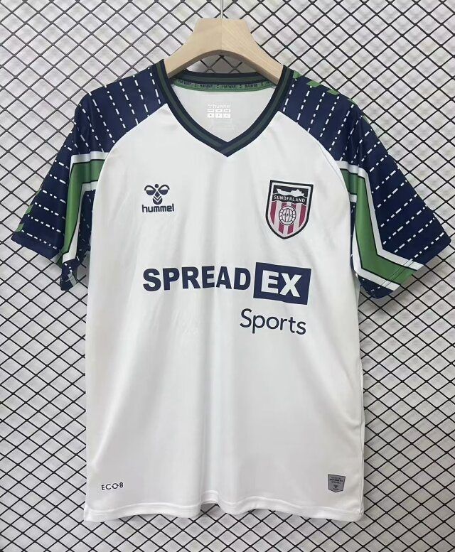 1:1 copy top quality 2024/2025 Sunderland Away football jersey