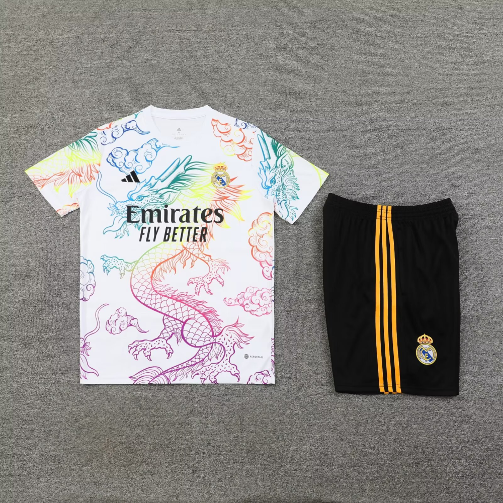 1:1 copy top quality 2024/2025 Real Madrid Dragon kit Football Jersey