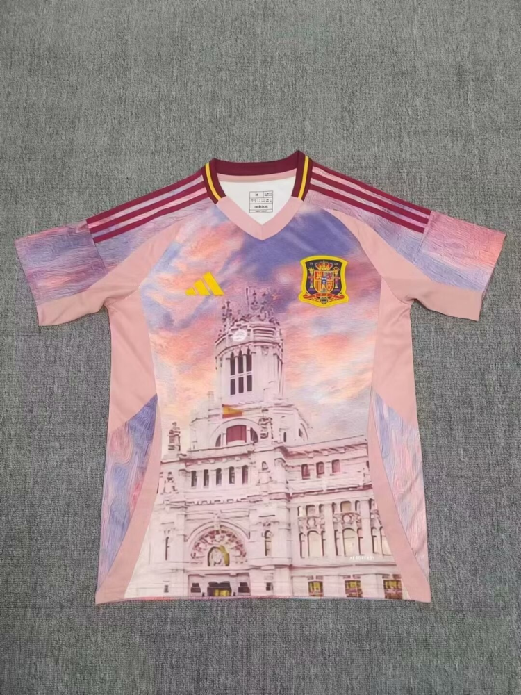 1:1 copy top quality 2024/2025 Spain Special Edition Football Jersey