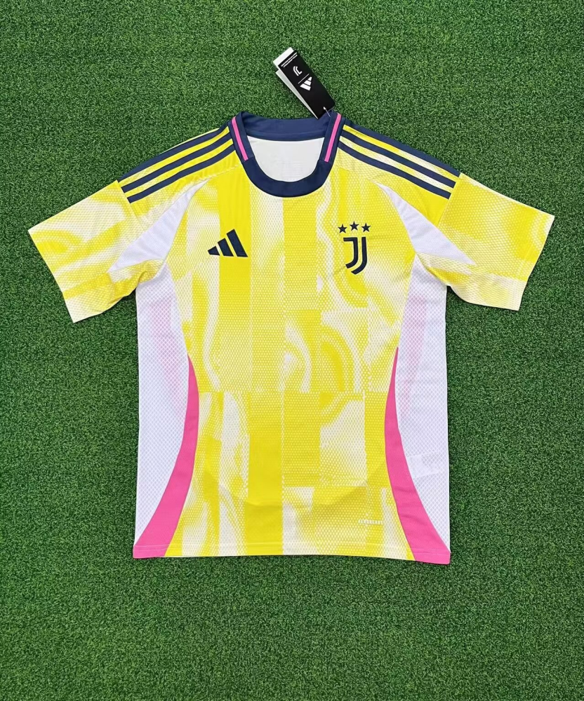 1:1 copy top quality （S-4XL） 2024/2025 Juventus away Fan Edition football jersey