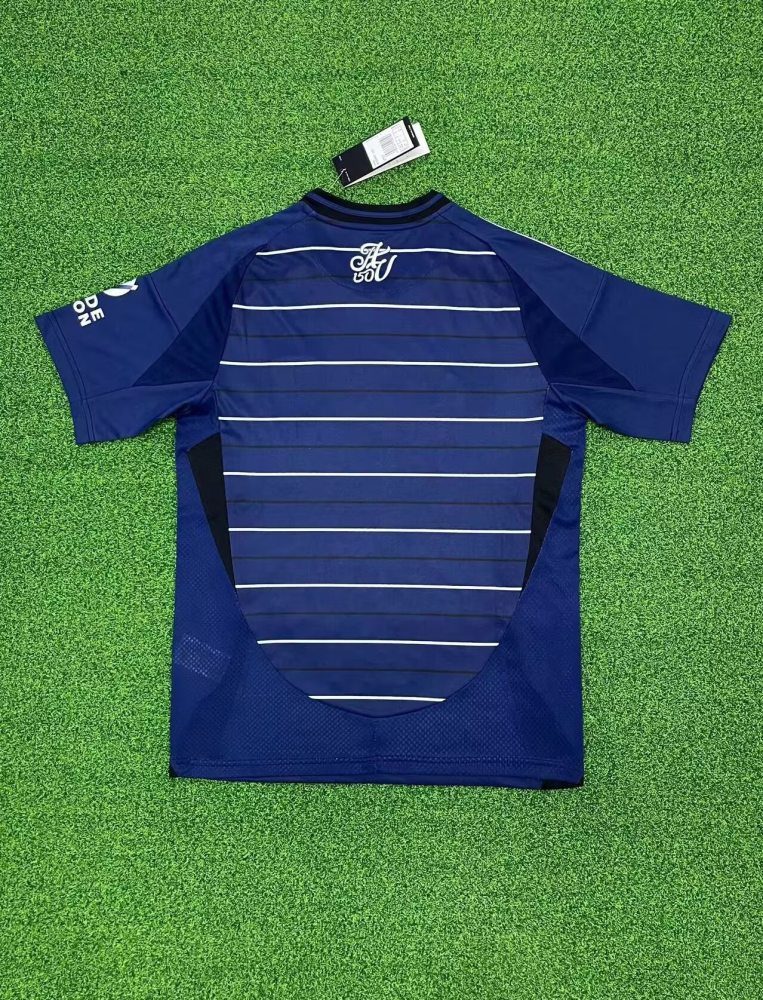 1:1 copy top quality （S-4XL） 2024/2025 Aston Villa Second away game Fan Edition football jersey