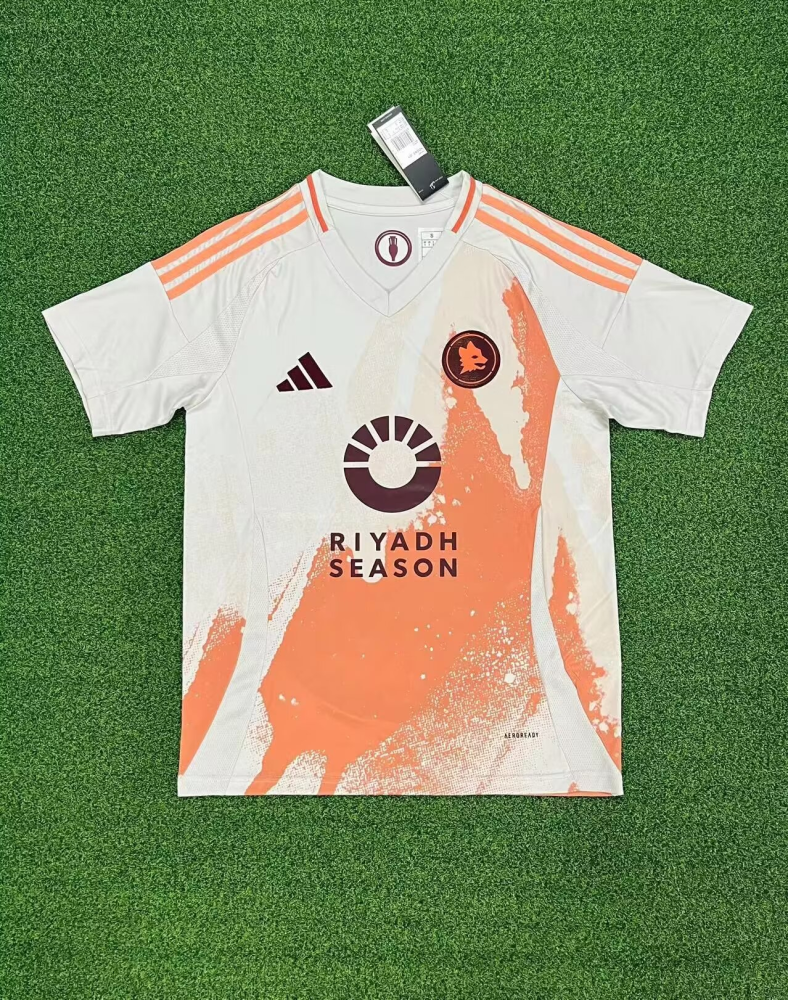 1:1 copy top quality （S-4XL） 2024/2025 Roma away Fan Edition football jersey