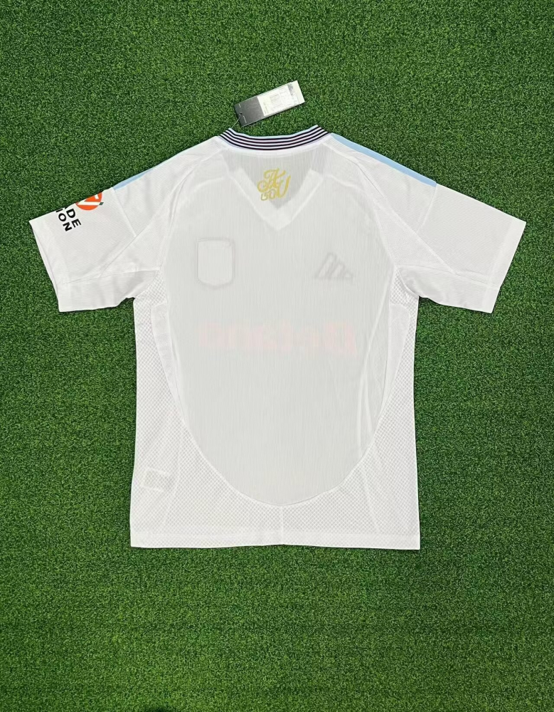 1:1 copy top quality （S-4XL） 2024/2025 Aston Villa away Fan Edition football jersey