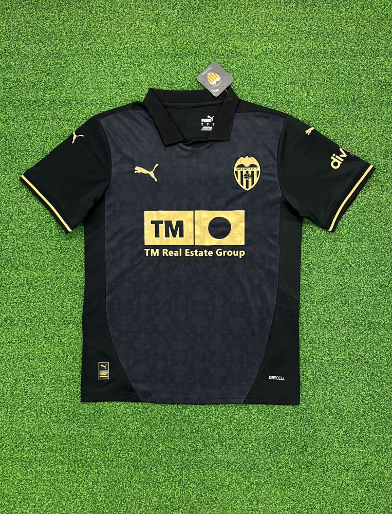 1:1 copy top quality （S-4XL） 2024/2025 Valencia away Fan Edition football jersey