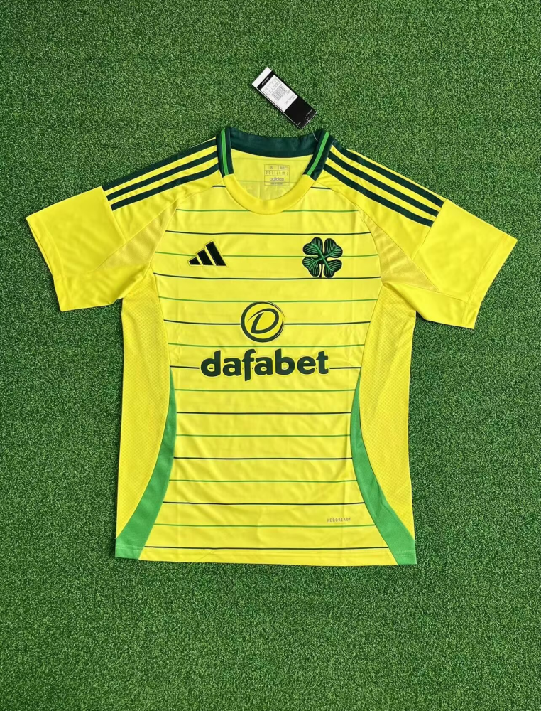 1:1 copy top quality （S-4XL）2024/2025 Celtic Away Fan Edition football jersey
