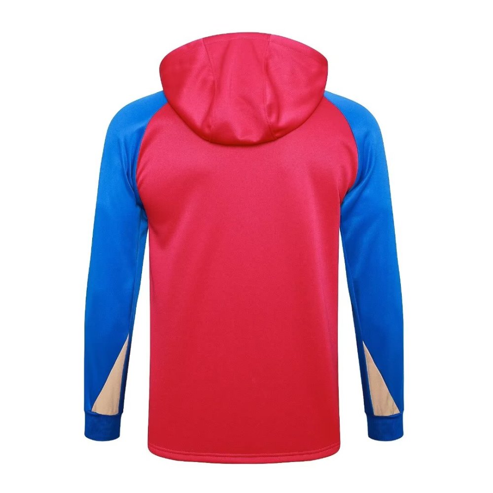 2024/2025 Barcelona Red Hat Long Sleeve Training Suit kit2024/2025 Barcelona Red Hat Long Sleeve Training Suit kit