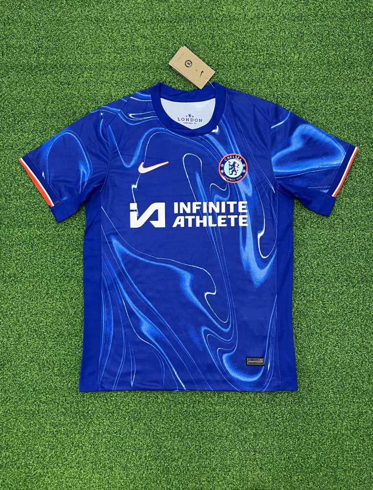 1:1 copy top quality（S-4XL）2024/2025 Chelsea home Fan Edition football jersey