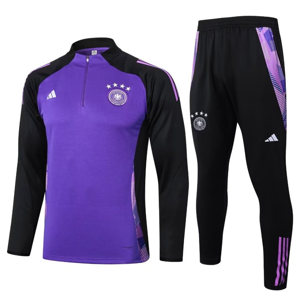 2024/2025 Germany Purple Long Sleeve Training Suit kit
