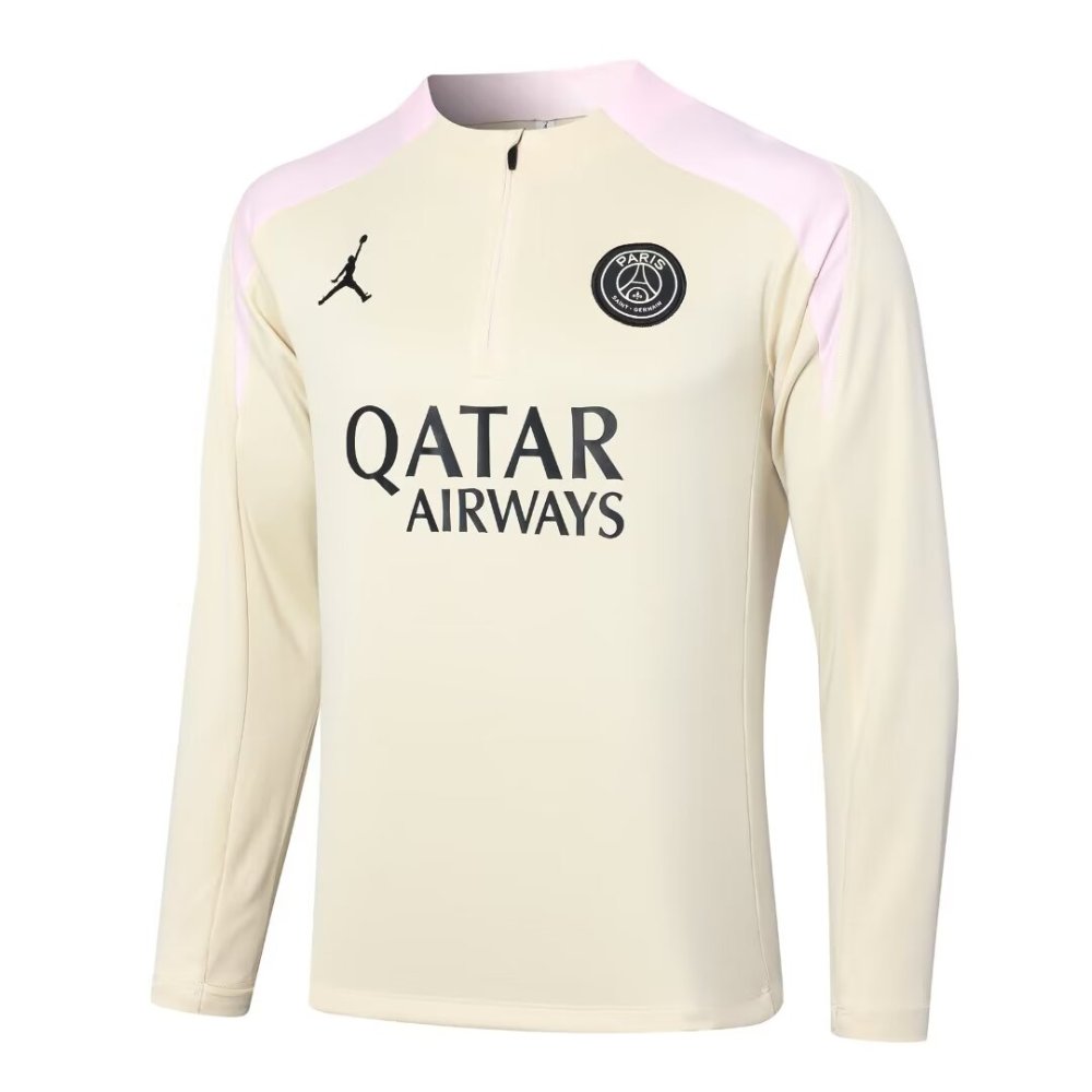 2024/2025 Paris Apricot Hat Long Sleeve Training Suit kit
