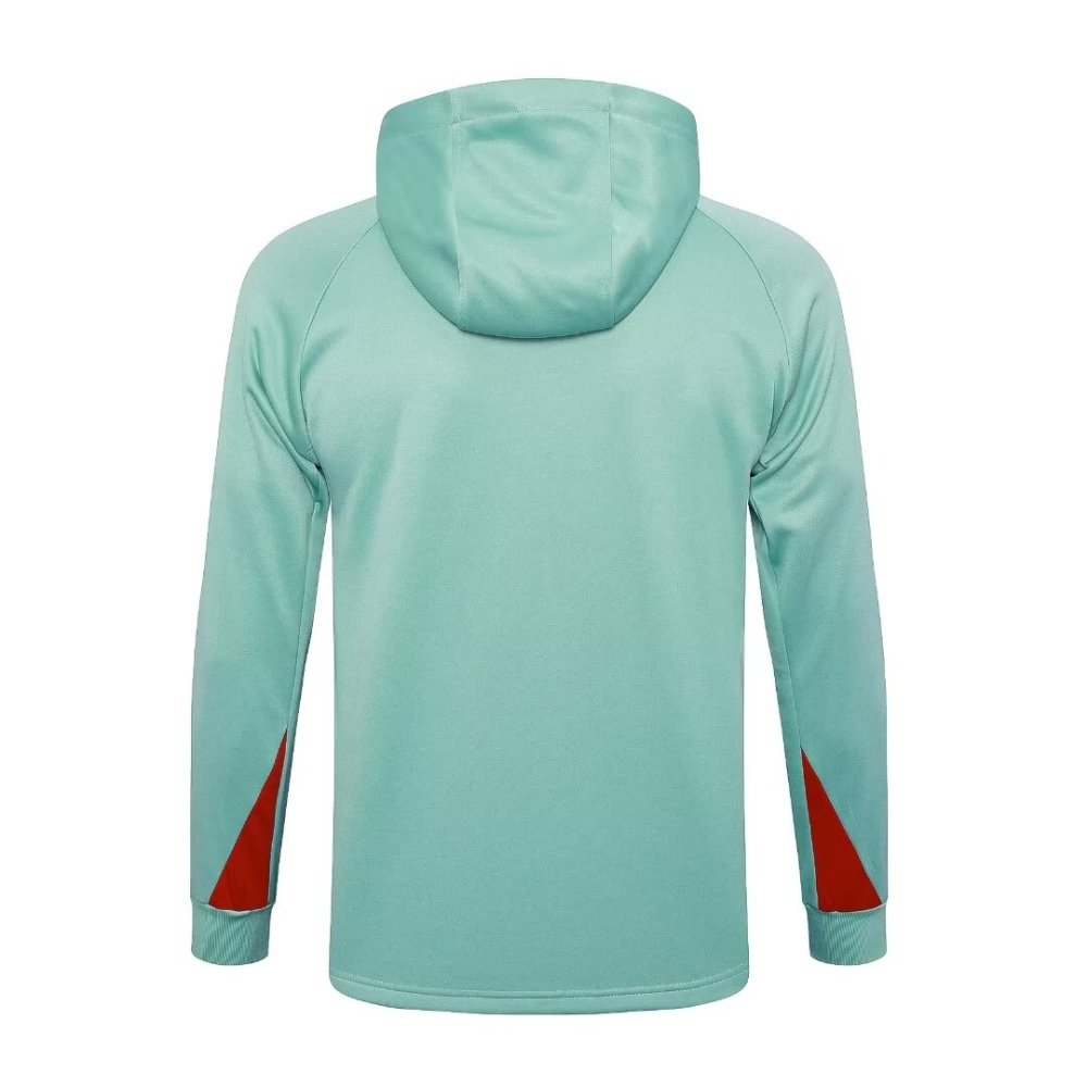 2024/2025 Liverpool FC Pea Green Hat Long Sleeve Training Suit kit