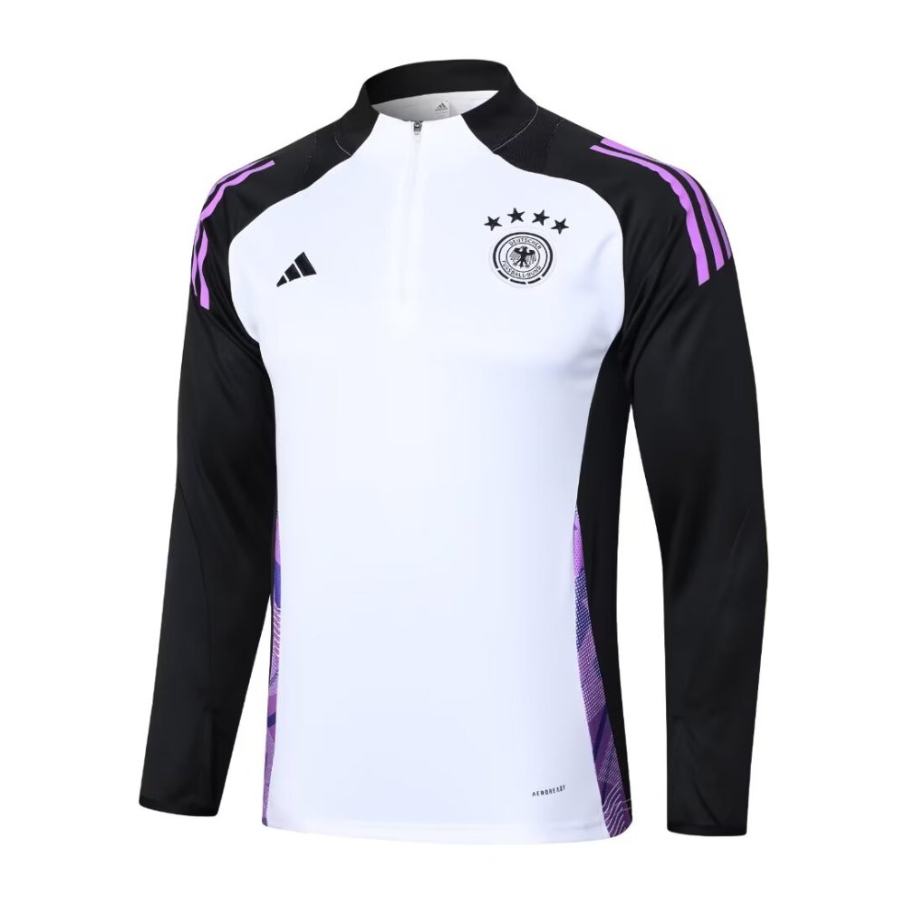 2024/2025 Germany White Long Sleeve Training Suit kit