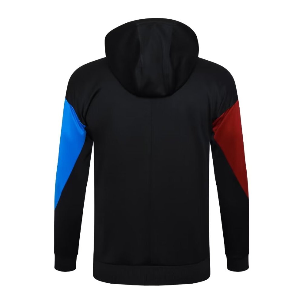 2024/2025 Barcelona Black Hat Long Sleeve Training Suit kit