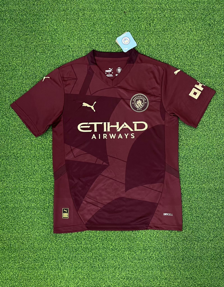 1:1 copy top quality （S-4XL）2024/2025 Manchester City Third away game new football jersey