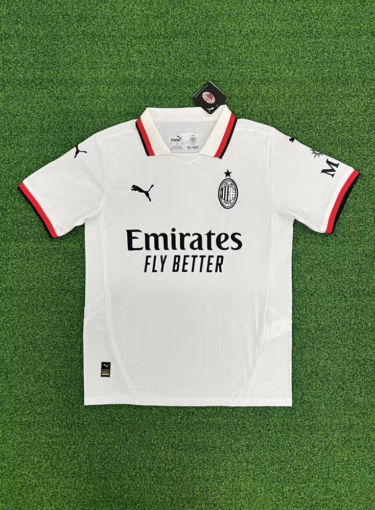 1:1 copy top quality （S-4XL） 2024/2025 AC Milan away Fan Edition football jersey