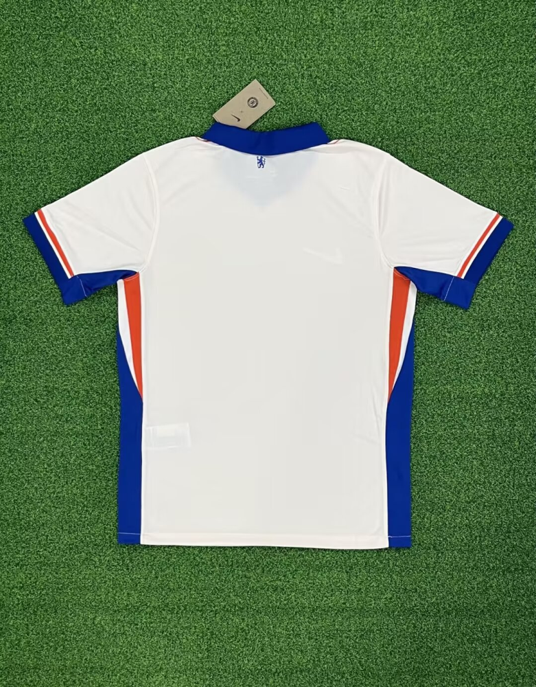 1:1 copy top quality （S-4XL）2024/2025 Chelsea Away Beige blue red soccer jersey