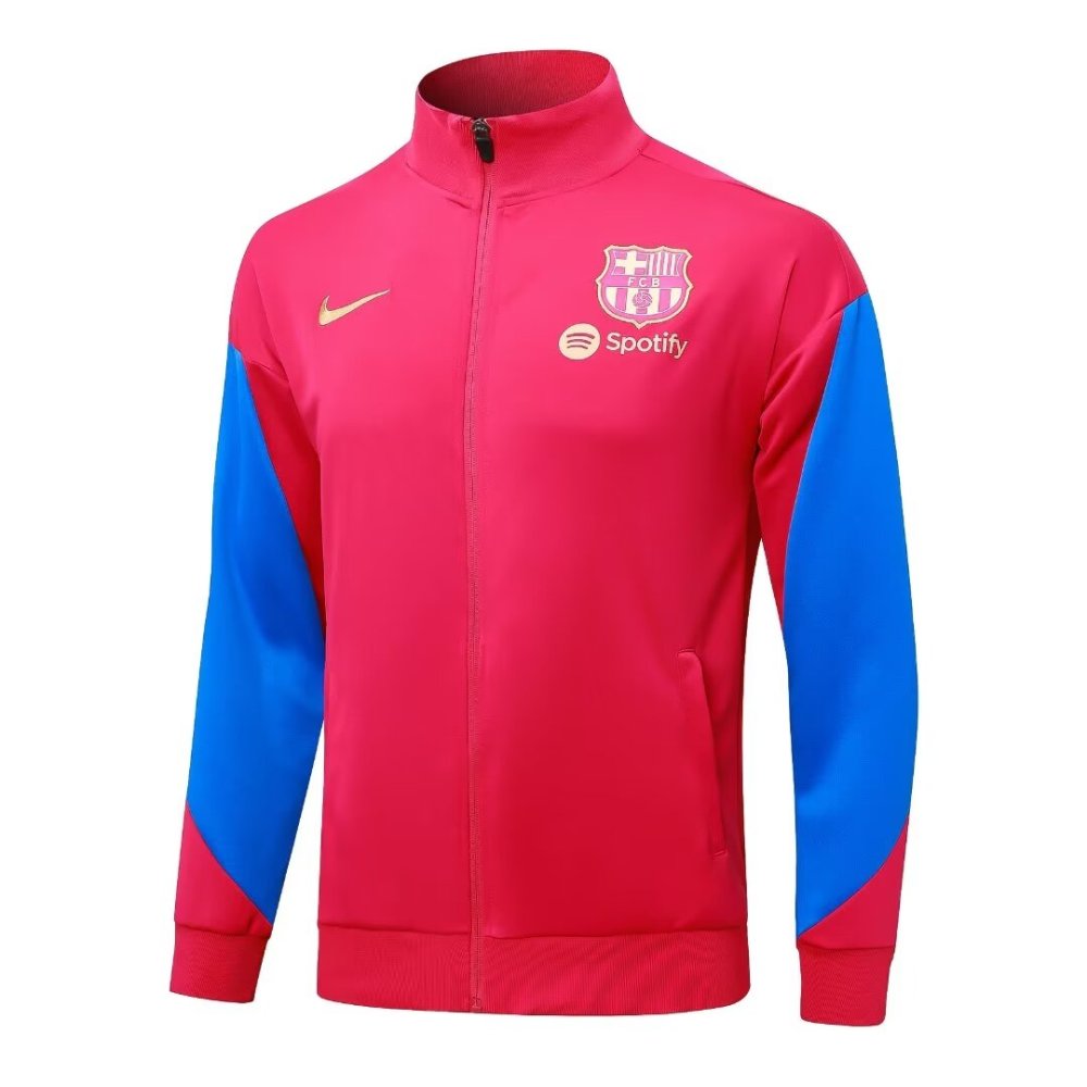 2024/2025 Barcelona Red Hat Long Sleeve Jacket Kit