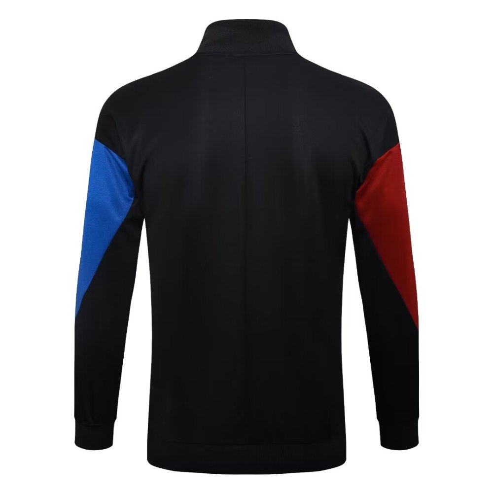 2024/2025 Barcelona Black Hat Long Sleeve Jacket Kit