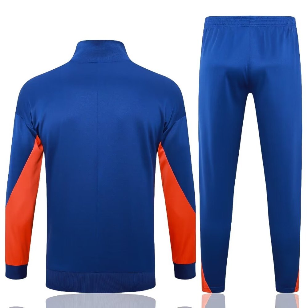 2024/2025 England Dark Blue Long Sleeve Jacket Kit