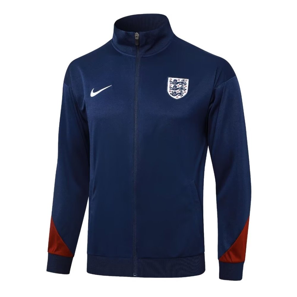 2024/2025 England Sapphire Blue Long Sleeve Jacket Kit