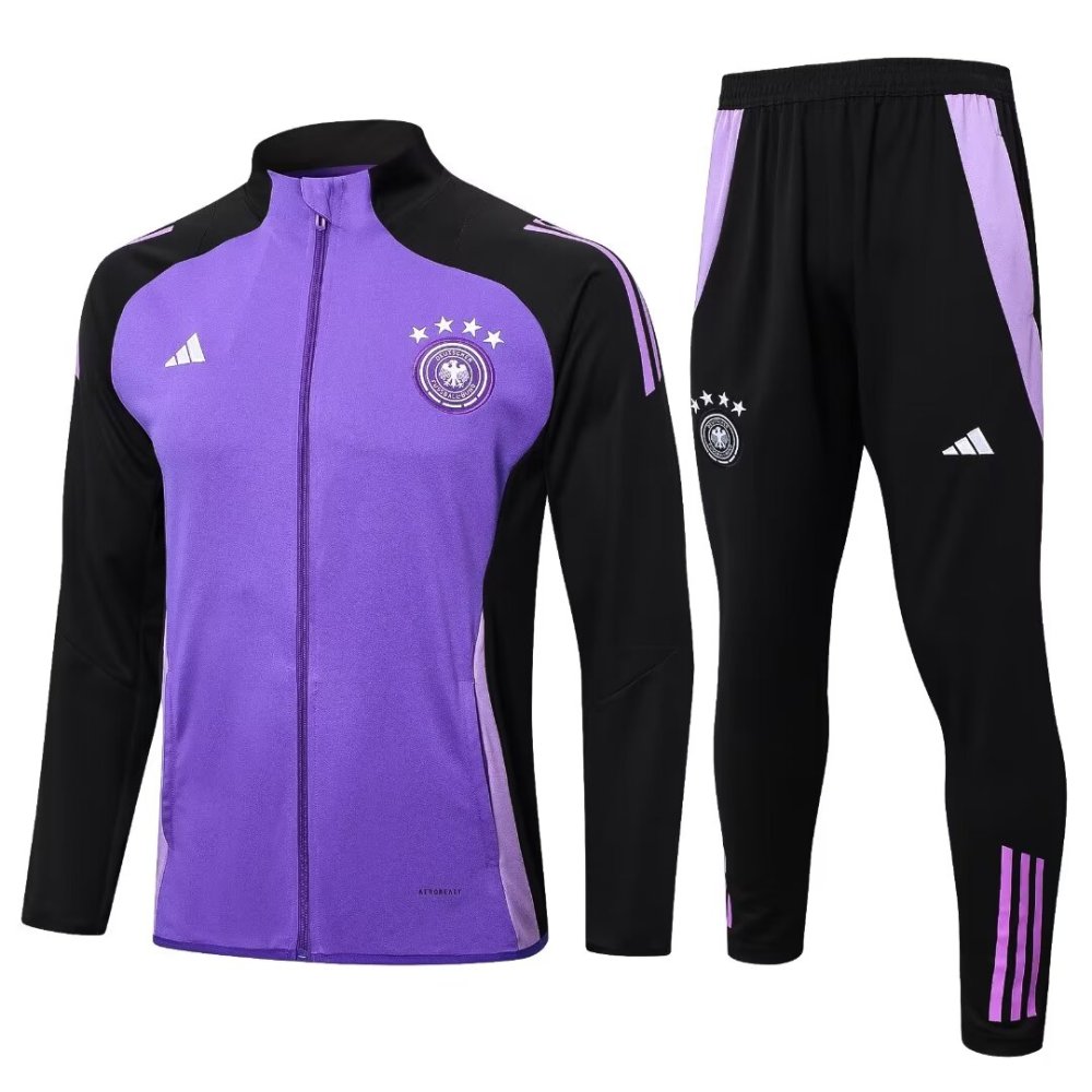 2024/2025 Germany Purple Long Sleeve Jacket Kit