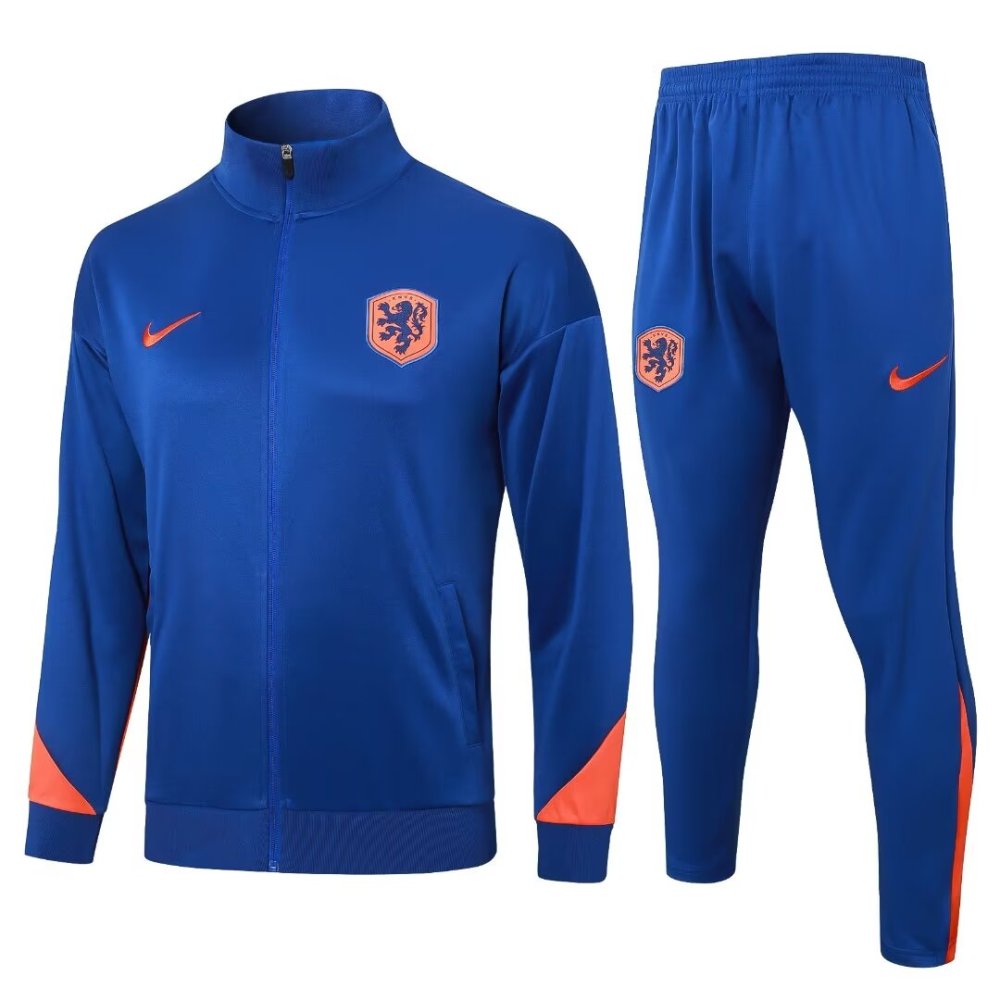 2024/2025 England Dark Blue Long Sleeve Jacket Kit