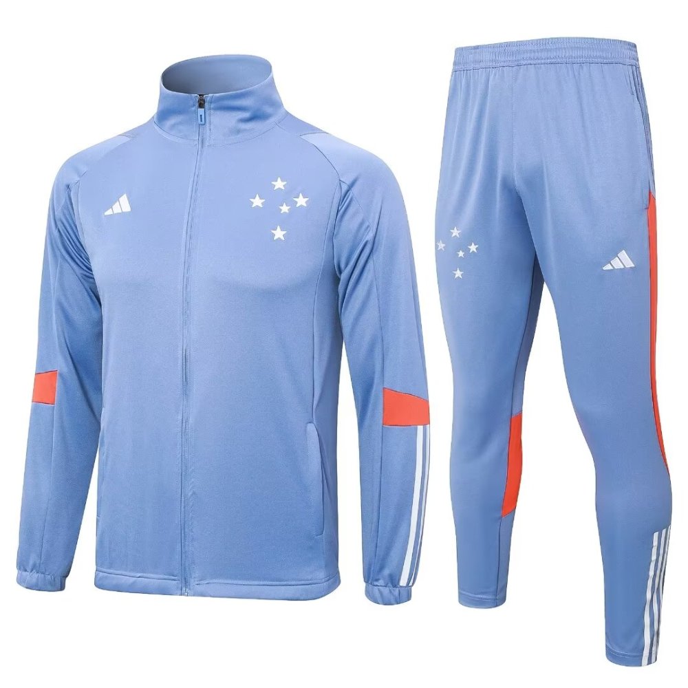 2024/2025 Cruzeiro Grey Long Sleeve Jacket Kit
