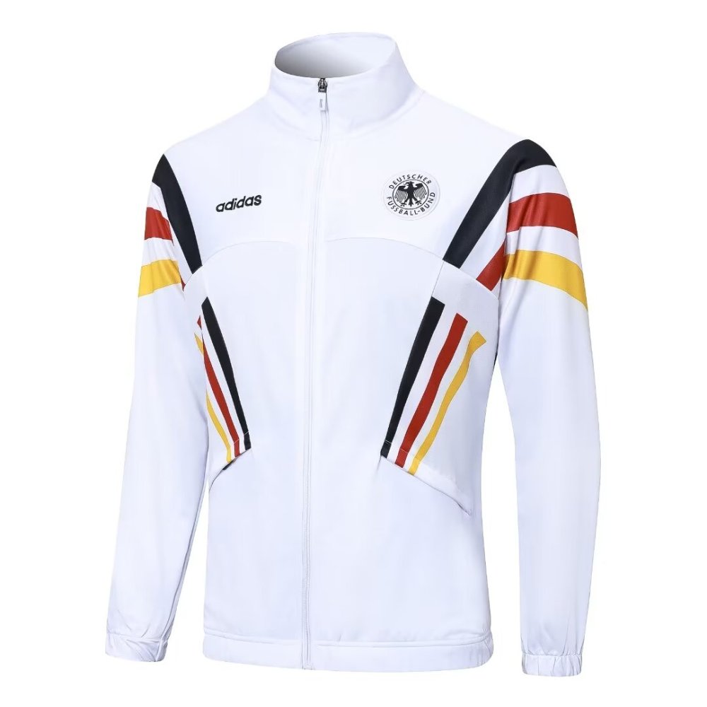 2024/2025 Germany White Long Sleeve Jacket Kit
