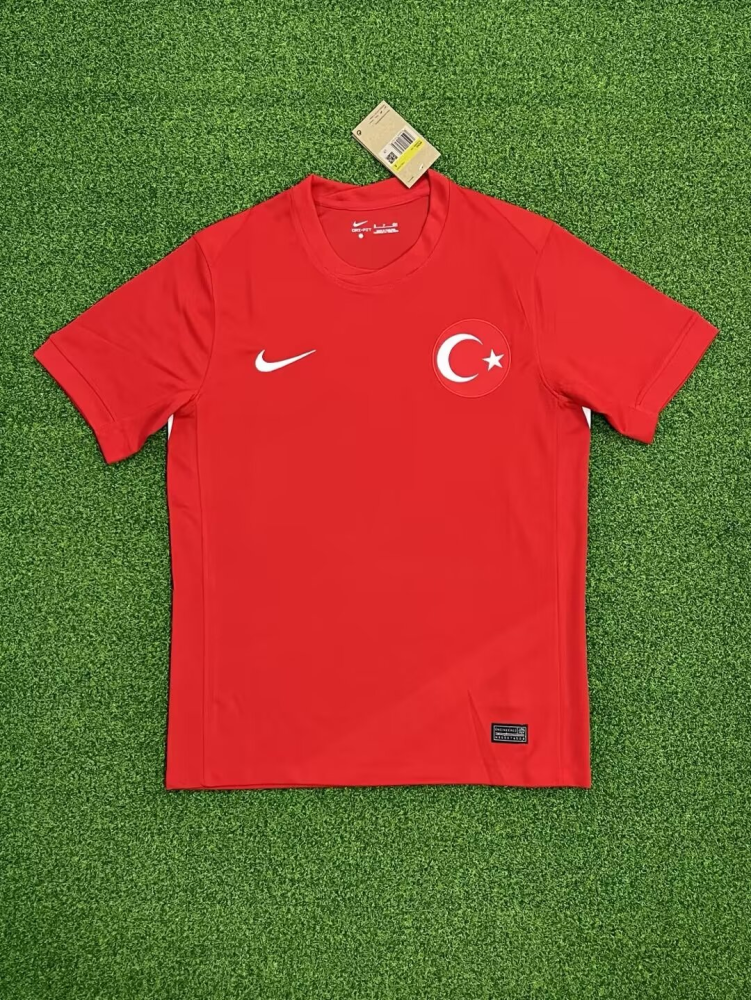1:1 copy top quality 2024/2025 Türkiye away Fan Edition football jersey