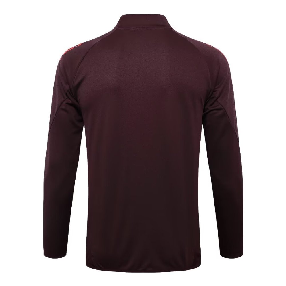 2024/2025 Bayern Munich Red Brown Long Sleeve Jacket Kit