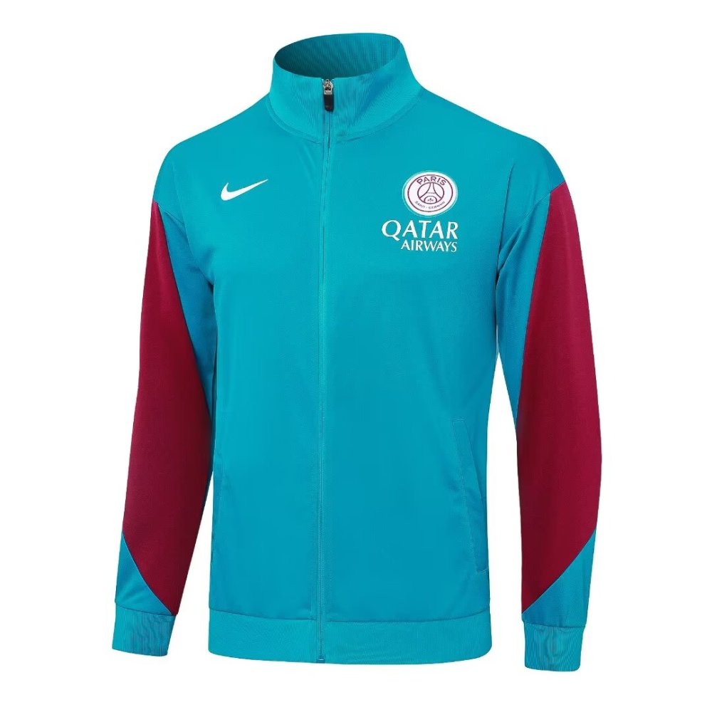 2024/2025 Paris Lake Blue Long Sleeve Jacket Kit