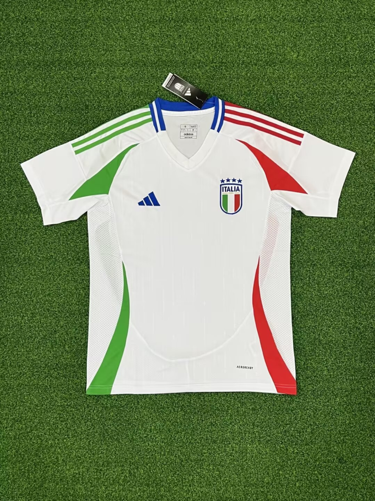 1:1 copy top quality （S-4XL）2024/2025 Italy away Fan Edition football jersey