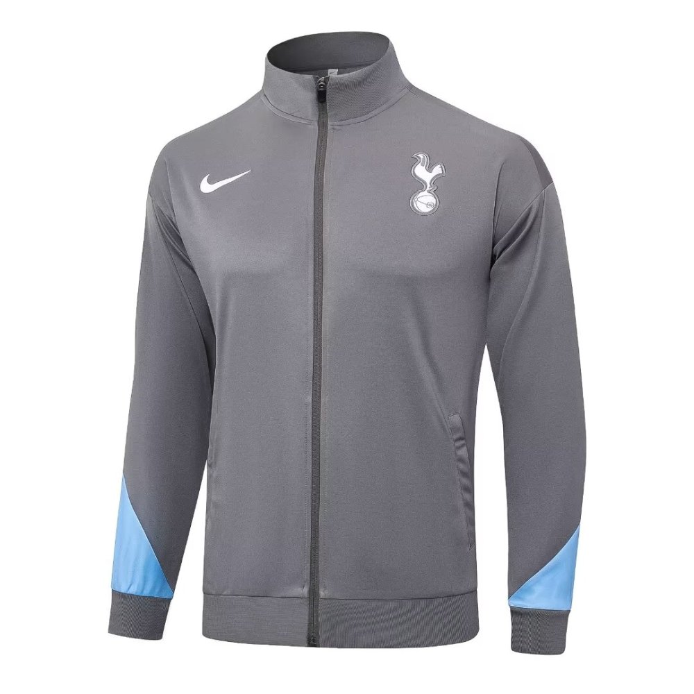 2024/2025 Tottenham Hotspur Dark Grey Long Sleeve Jacket Kit2024/2025 Tottenham Hotspur Dark Grey Long Sleeve Jacket Kit