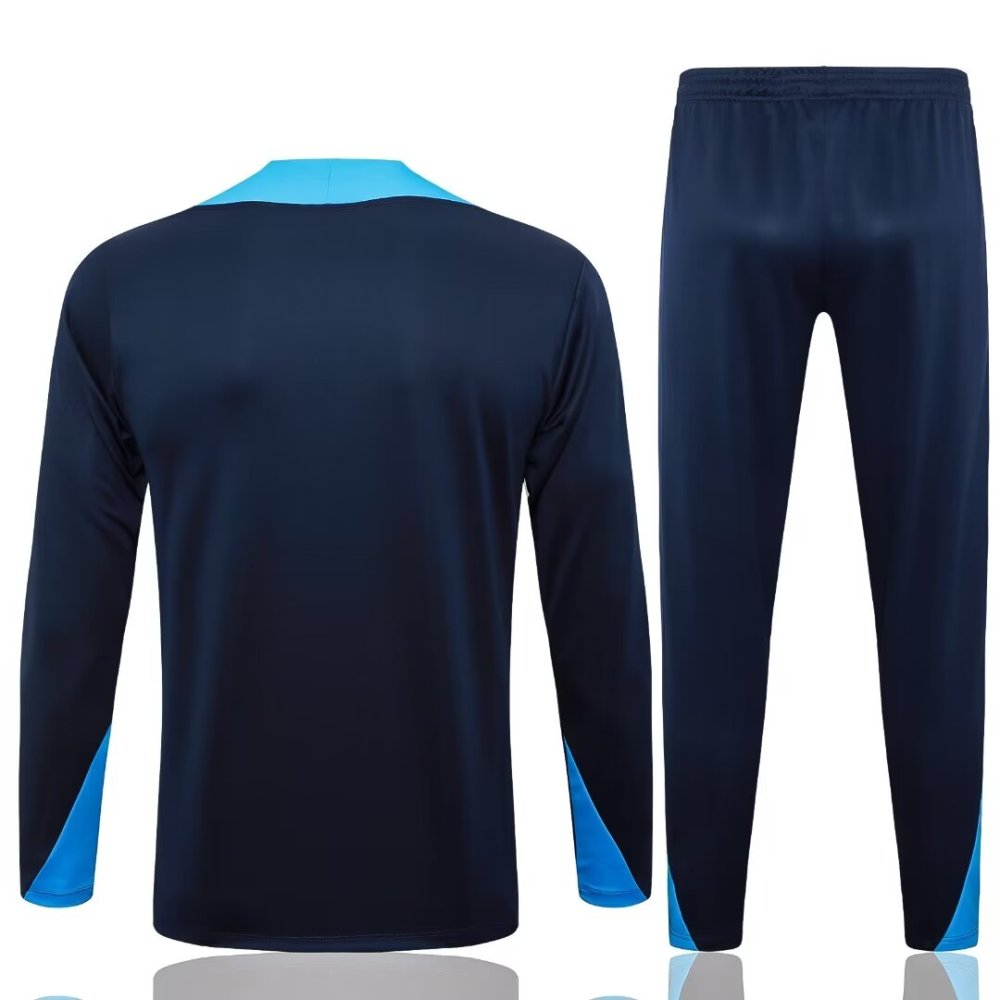 2024/2025 Chelsea Dark Blue Long Sleeve Jacket Kit