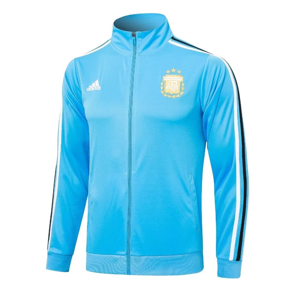 2024/2025 Argentina Light Blue Long Sleeve Jacket Kit