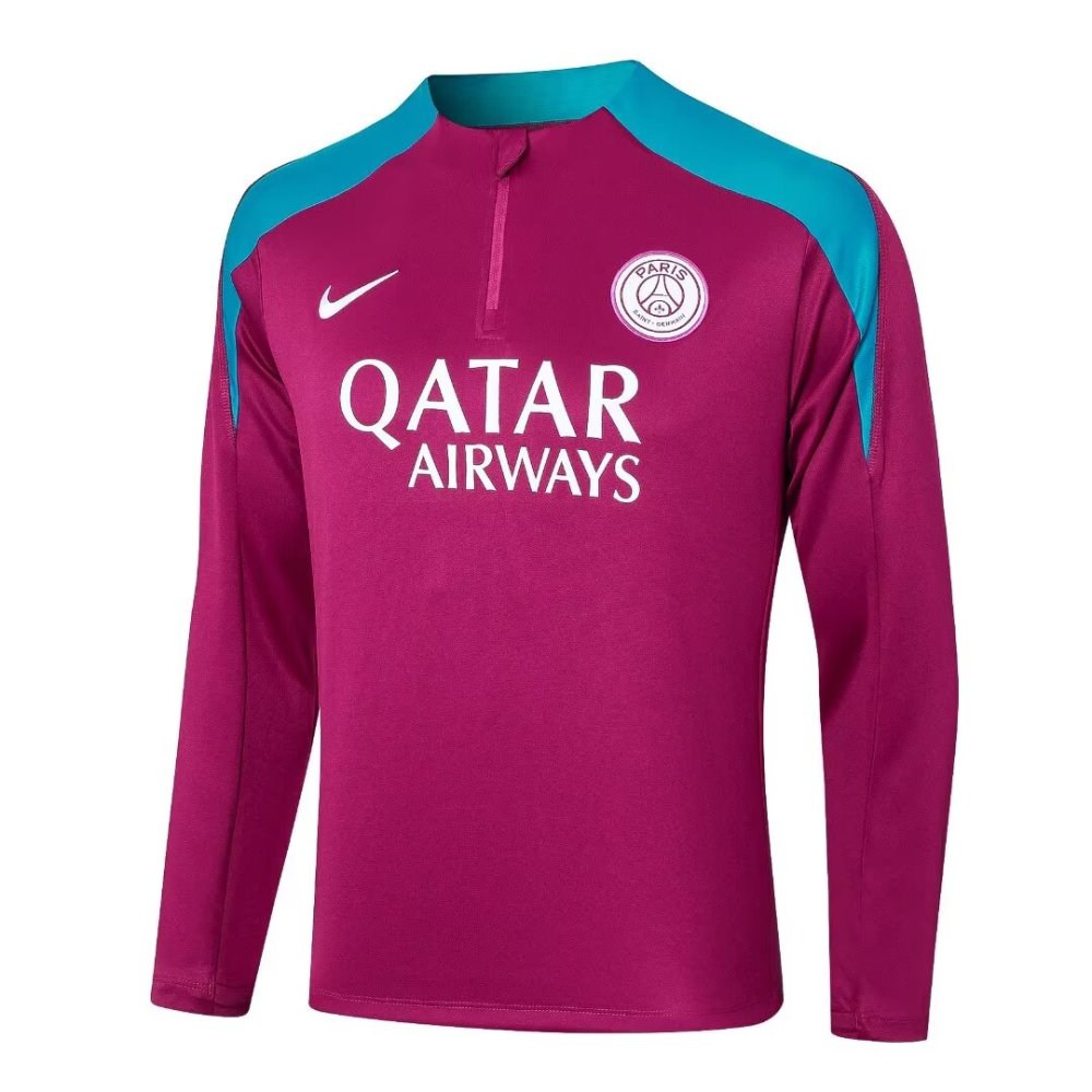 2024/2025 Paris Red Long Sleeve Jacket Kit
